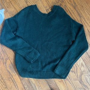 VS PINK brand Slightly Off Shoulder Sweater